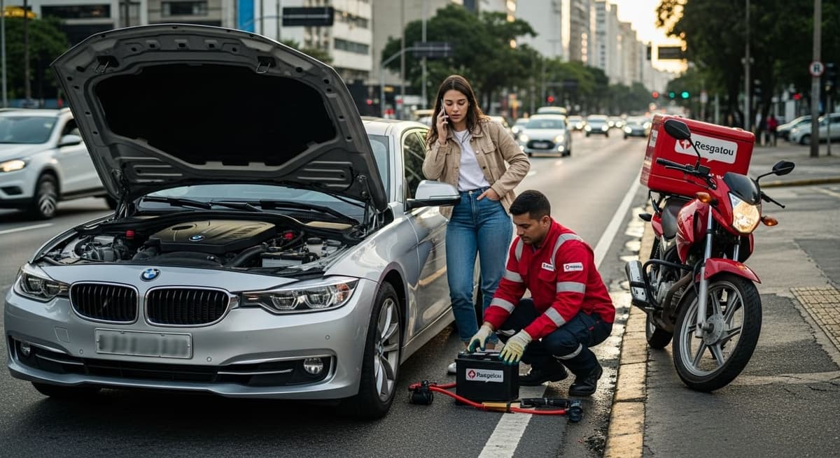 Atendimento emergencial automotivo - Resgatou