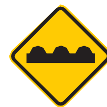 Placa A-17, Pista irregular