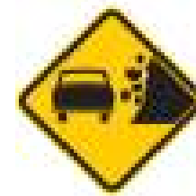 Placa A-27, Área com desmoronamento