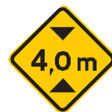 Placa A-37, Altura limitada